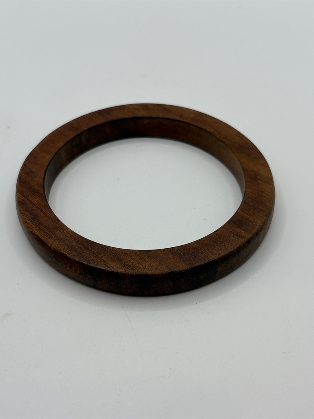 Chico's Wood Bangle Bracelet Size 8